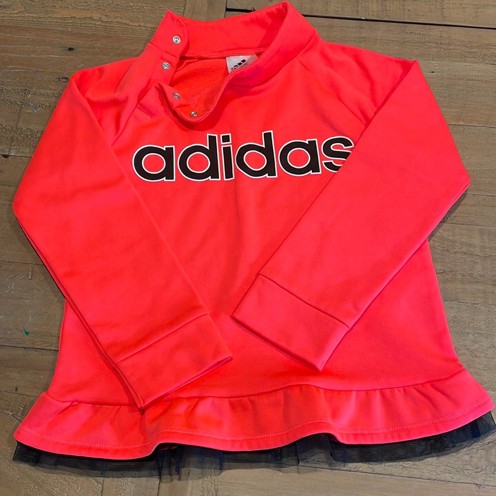 Girls Adidas Pullover Sweater 6X
